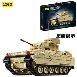 12GO M2 Bradley Infantry Fighting Vehicle (1862 Pieces)