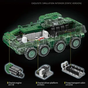 12GO ZBL-19 Infantry Vehicle (1866 Pieces)