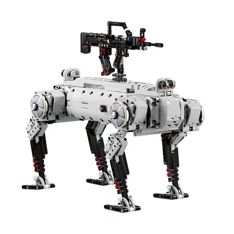12GO Unmanned Mechanical Robot Dog (1613 Pieces)