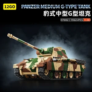 12GO WWII German Panther Ausf. G Medium Tank (1962 Pieces)