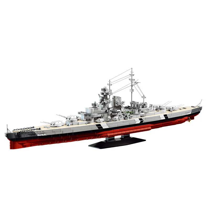 12GO Bismarck Class Battleship 1:300 (2686 Pieces)