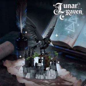 Amazing Block Lunar Raven (1078 Pieces)