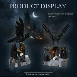 Amazing Block Lunar Raven (1078 Pieces)
