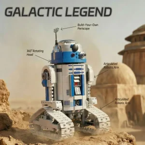 Amazing Block Galactic Fixer Robot (740 Pieces)