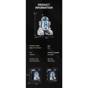 Amazing Block Galactic Fixer Robot (740 Pieces)
