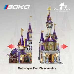 BAKA Magic Castle (8514 Pieces)