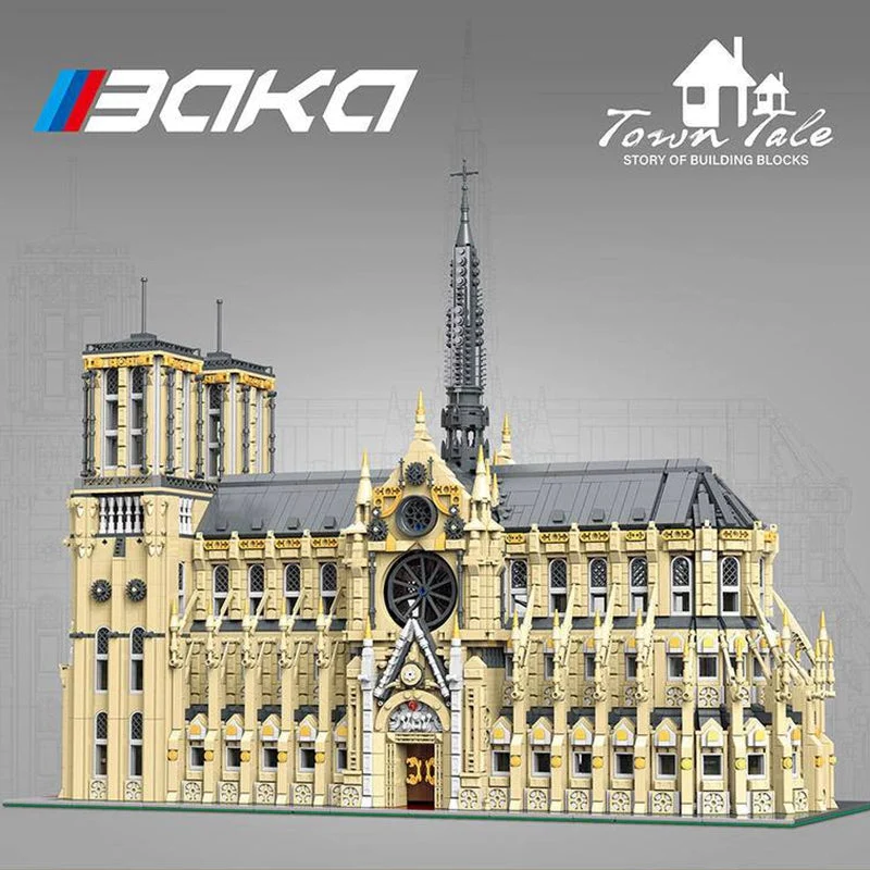 BAKA Town Tale Notre Dame de Paris (8225 Pieces)