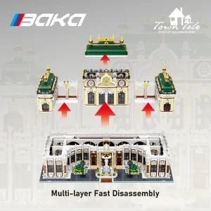 BAKA Town Tale Luxurious Grand Palace (11930 Pieces)