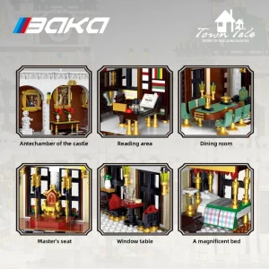 BAKA Town Tale Luxurious Grand Palace (11930 Pieces)