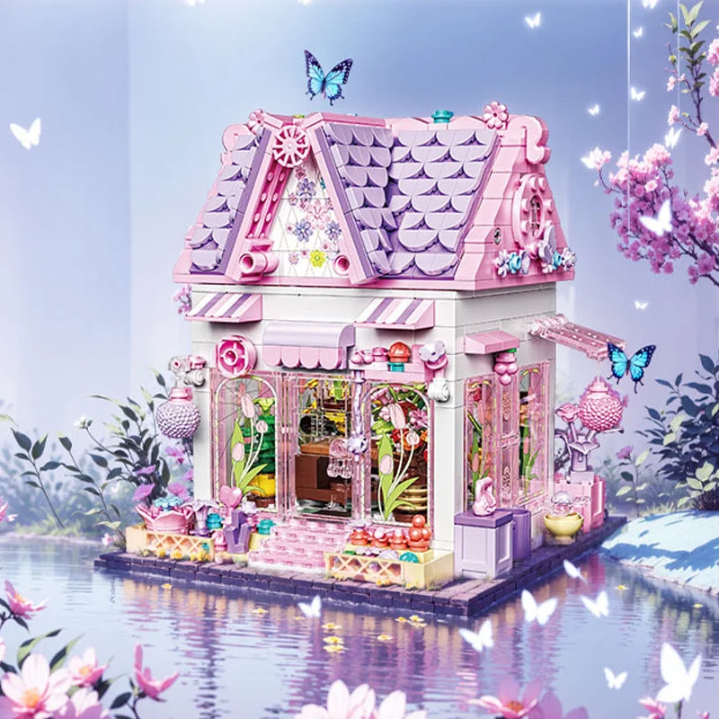BAKA Pink Cottage (706 Pieces)