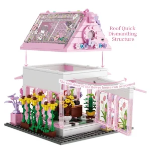 BAKA Pink Cottage (706 Pieces)