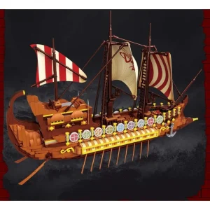 BAKA Ancient Warship Viking Longship (2073 Pieces)