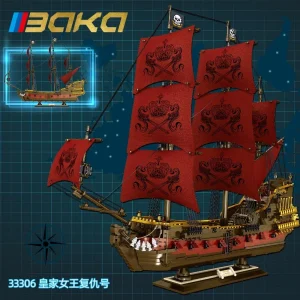 BAKA Queen Anne's Revenge Pirate Ship (4469 Pieces)