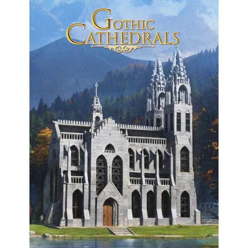 BAKA Gothic Cathedrals (4136 Pieces) Building Set | LEGO Compatible