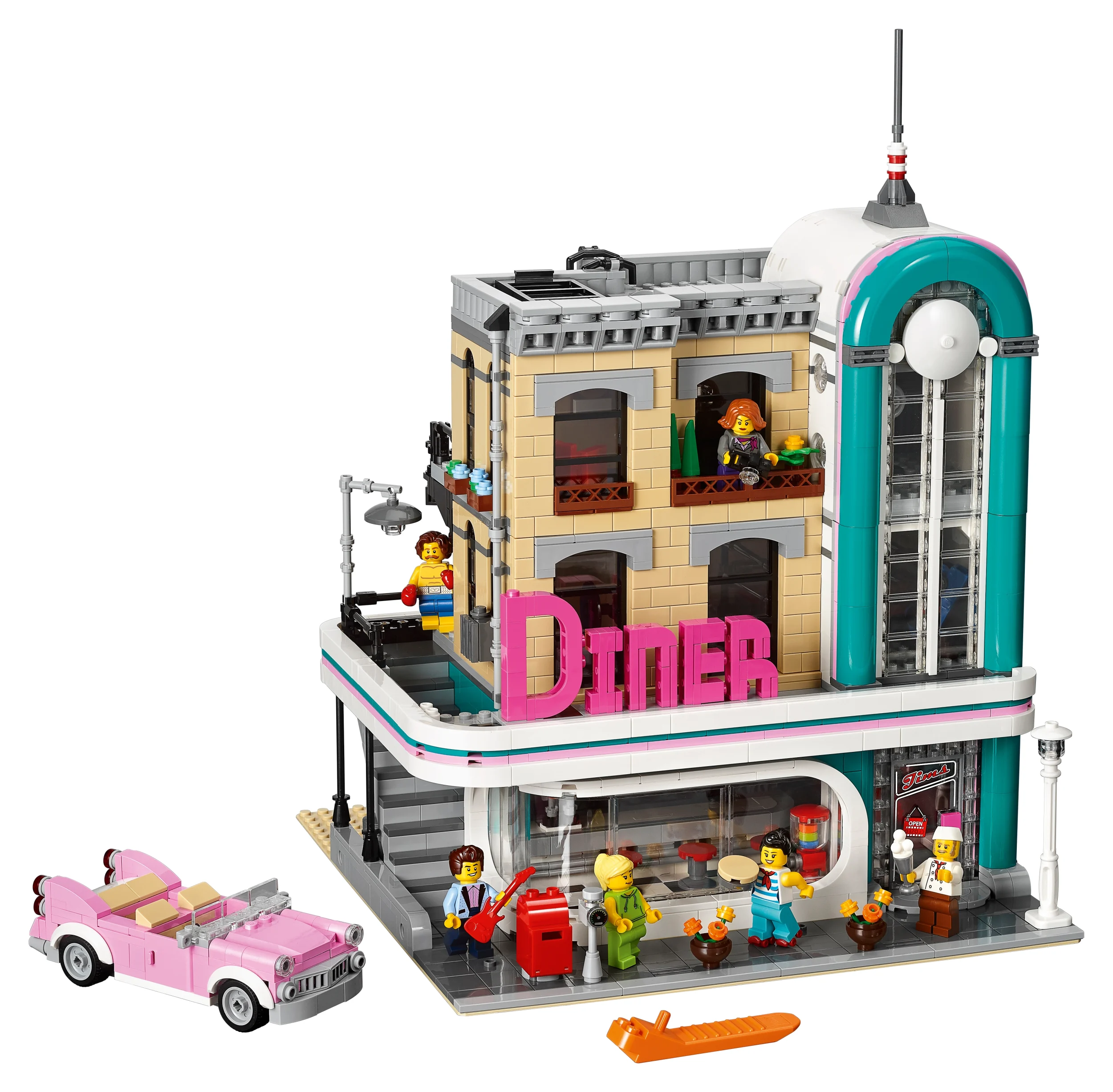 Downtown Diner (2480 Pieces)