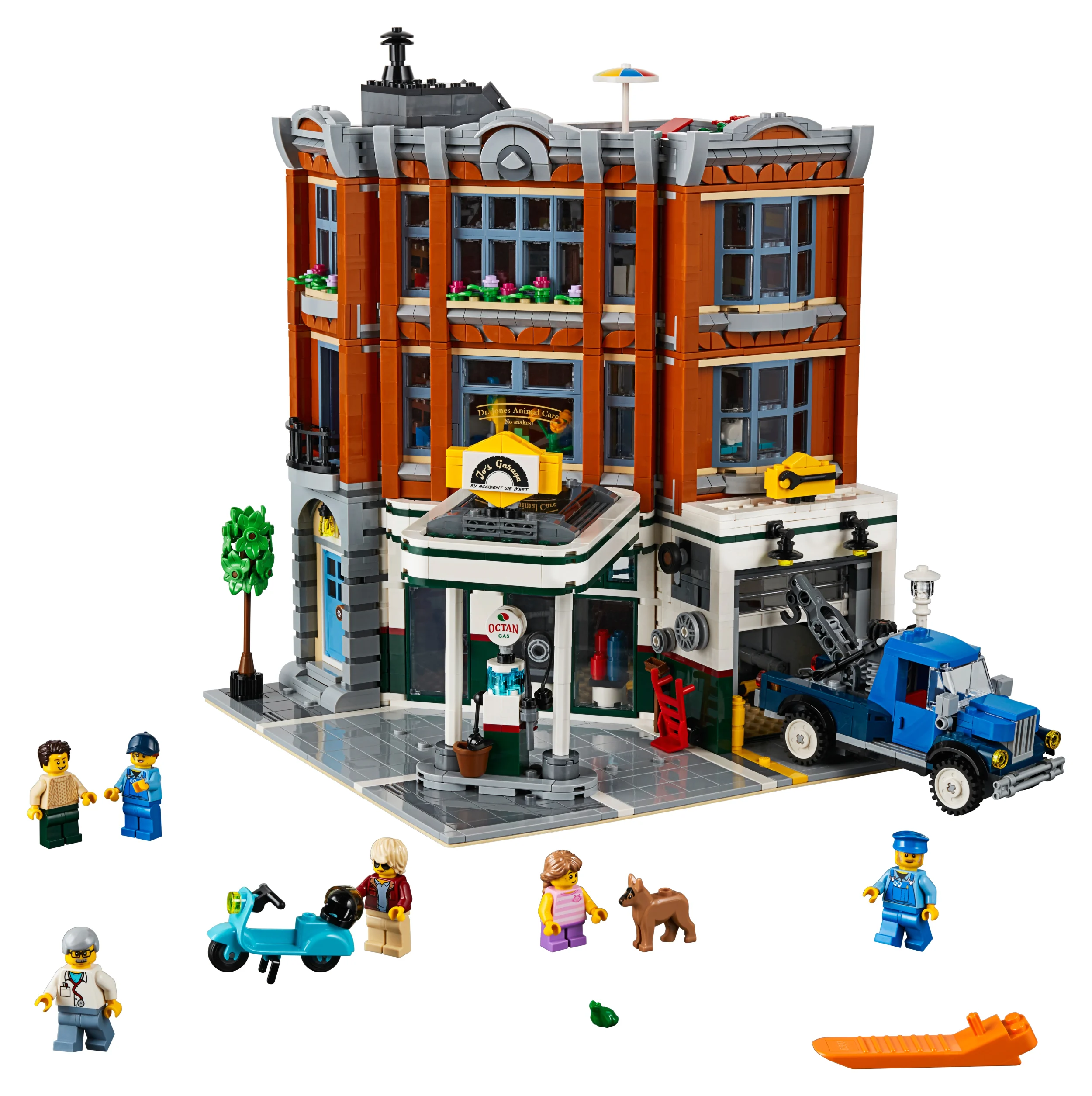 Corner Garage (2569 Pieces)