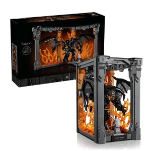 The Lord of the Rings Balrog Book Nook (1201 Pieces)