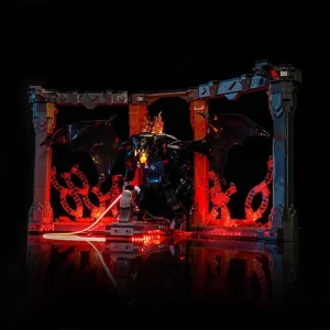 The Lord of the Rings Balrog Book Nook (1201 Pieces)