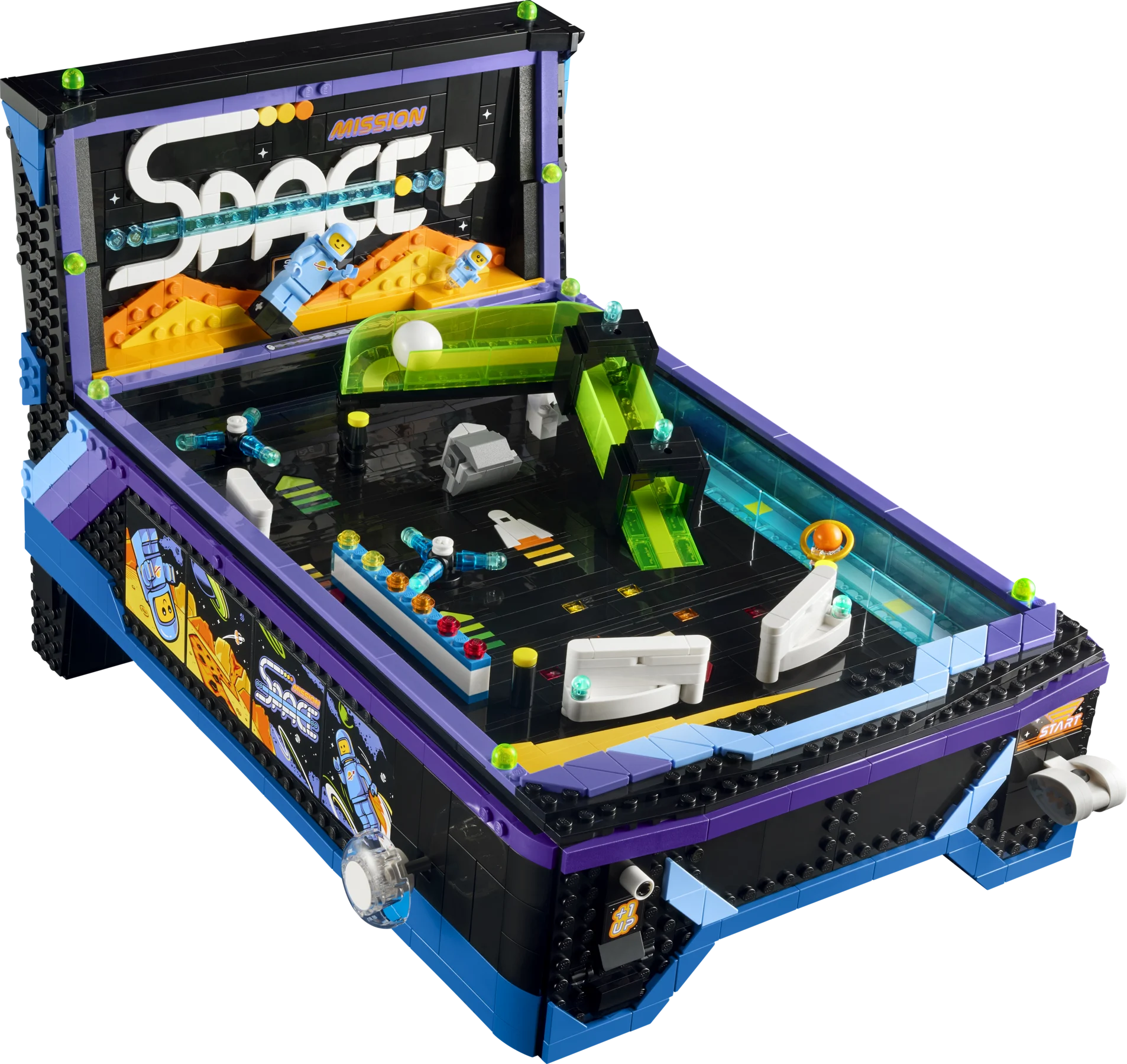 Compatible Retro Arcade Pinball Machine (2274 Pieces)