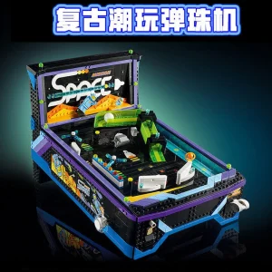 Compatible Retro Arcade Pinball Machine (2274 Pieces)