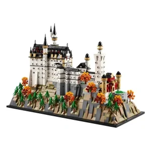 Neuschwanstein Castle Architecture Model (3455 Pieces)