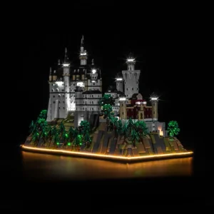 Neuschwanstein Castle Architecture Model (3455 Pieces)