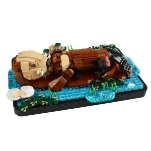 Compatible Floating Sea Otters (1234 Pieces)