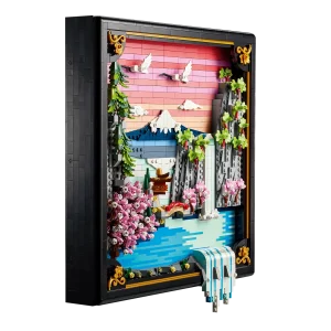 Compatible Japanese Cherry Blossom Landscape (1892 Pieces)
