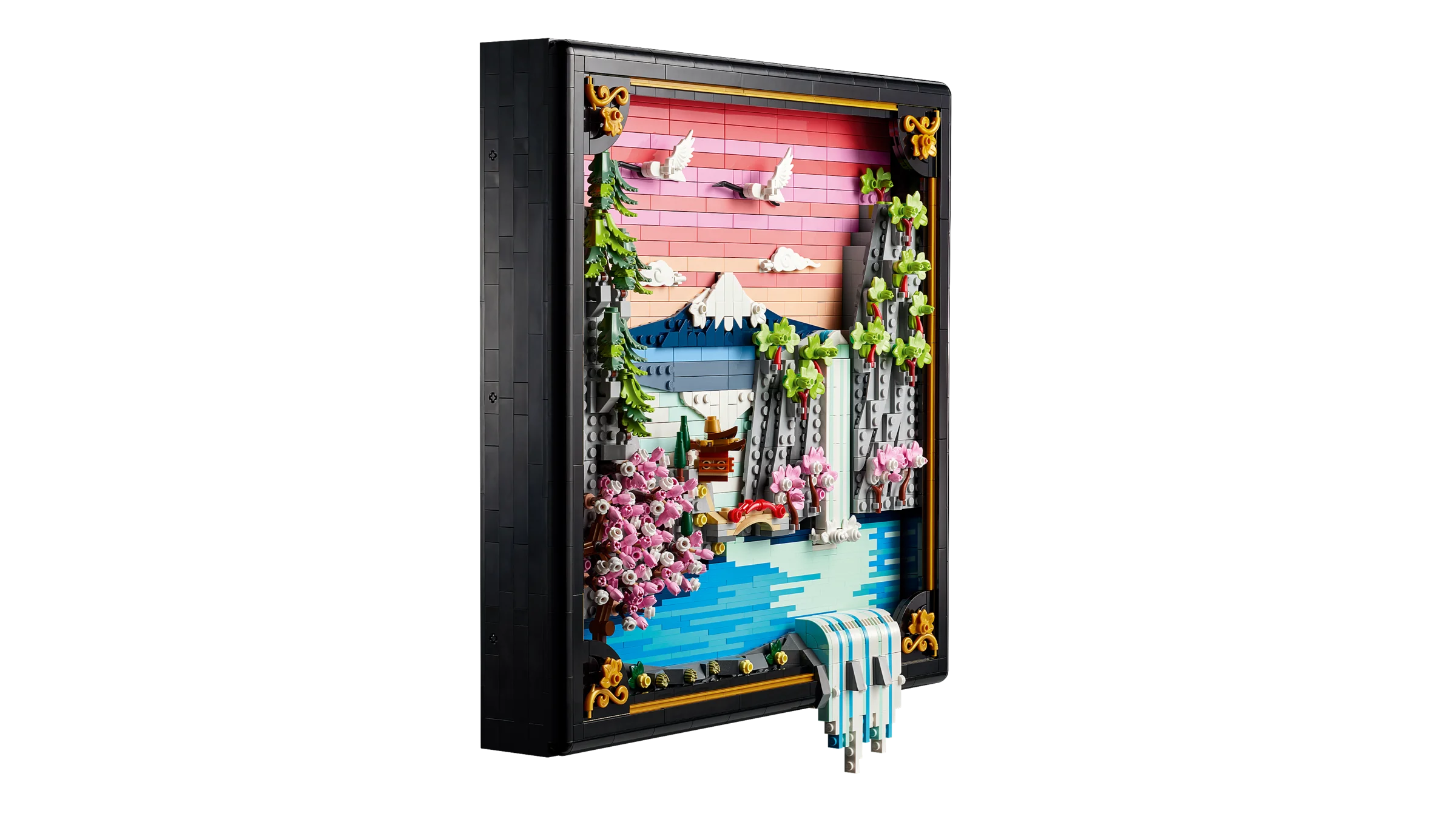Compatible Japanese Cherry Blossom Landscape (1892 Pieces)