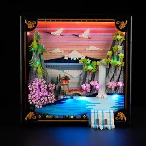 Compatible Japanese Cherry Blossom Landscape (1892 Pieces)