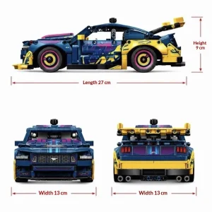 Compatible Custom Garage Ford Mustang GT (973 Pieces)