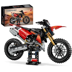 Compatible Ducati Desmo450 MX Factory Motorcycle (457 Pieces)