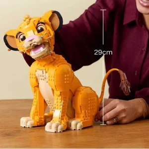 Compatible Young Simba the Lion King (1445 Pieces)