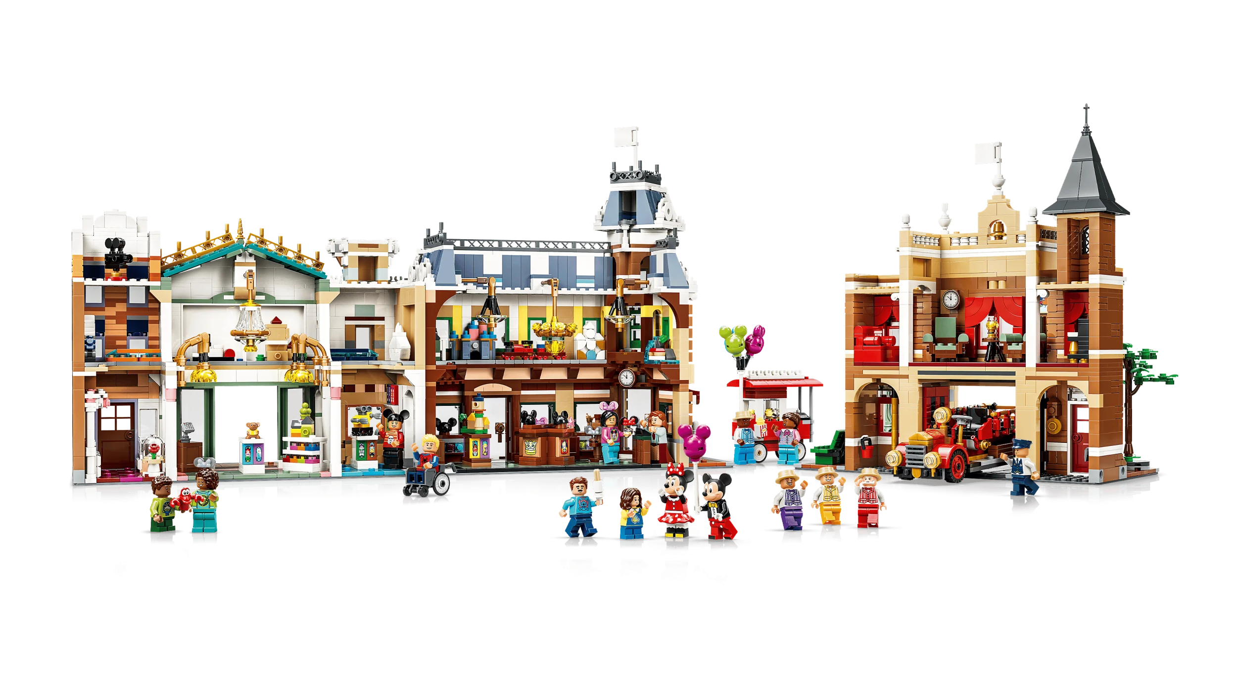 Compatible Disney Main Street, U.S.A. (3899 Pieces)