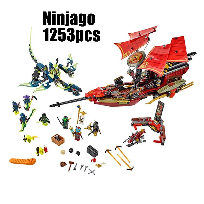 Final Flight of Destiny’s Bounty Airship (1253 Pieces)