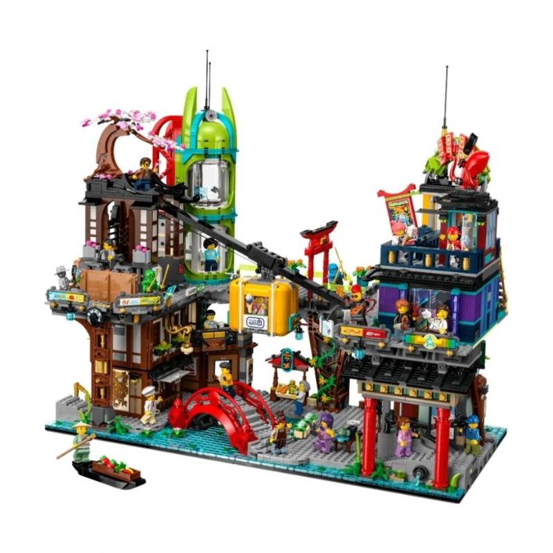 Ninjago City Markets Modular Building (6163 Pieces)