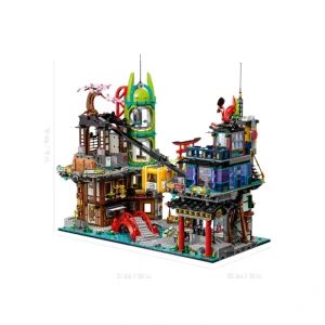Ninjago City Markets Modular Building (6163 Pieces)