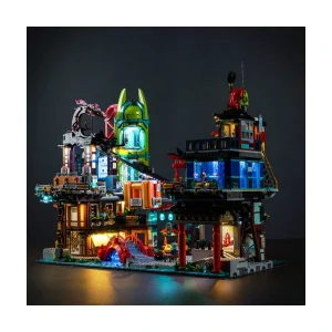 Ninjago City Markets Modular Building (6163 Pieces)