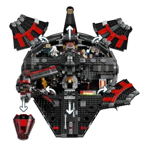 Star Wars The Dark Falcon Spaceship (1579 Pieces)