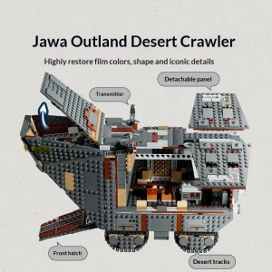 Compatible Offworld Sandcrawler and Mudhorn (1683 Pieces)