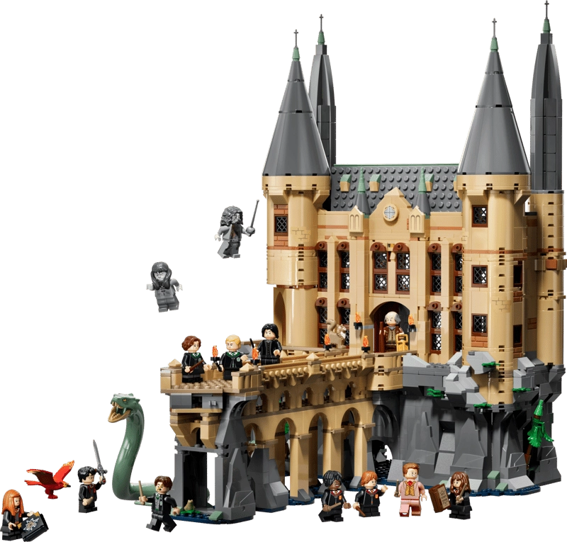 Compatible Hogwarts Castle East Wing (2164 Pieces)
