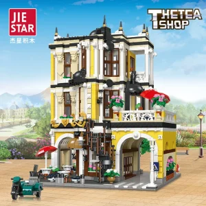 JIE STAR The Tea Shop Modular (2985 Pieces)