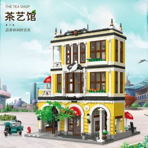 JIE STAR The Tea Shop Modular (2985 Pieces)
