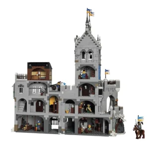 Mountain Fortress Medieval Castle (3995 Pieces)