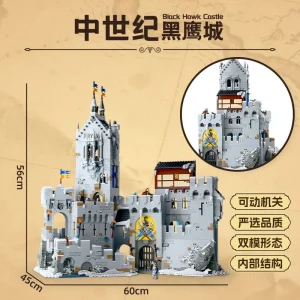 Mountain Fortress Medieval Castle (3995 Pieces)
