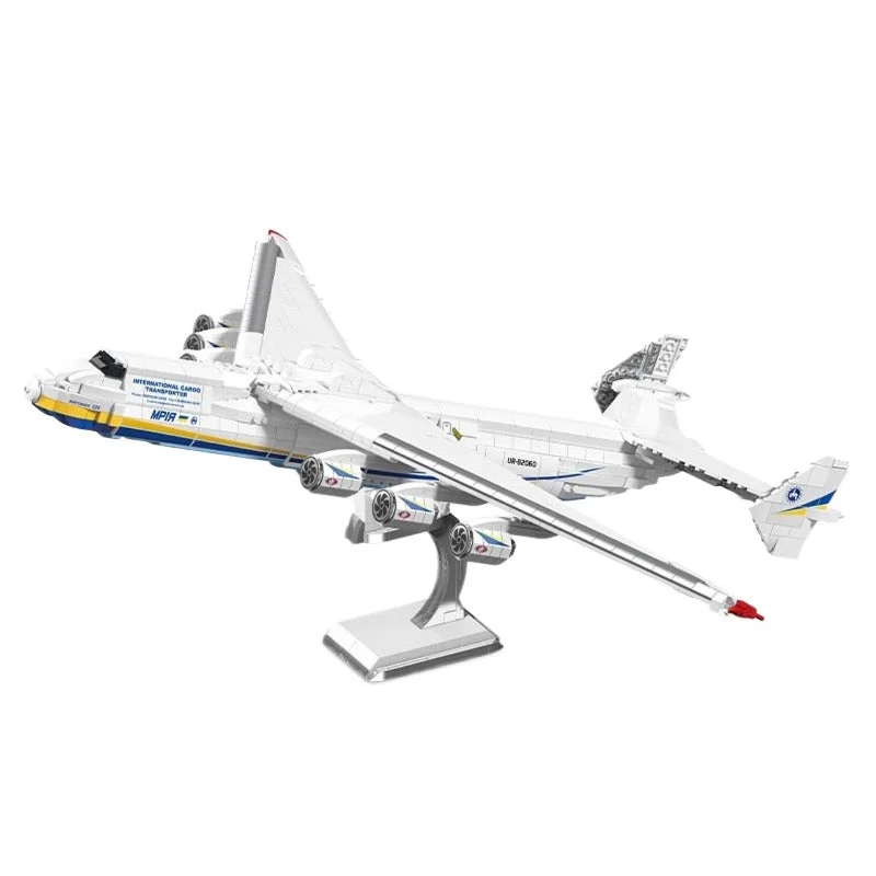 JIE STAR Antonov An-225 Mriya Large Transport Plane 1:135 (1728 Pieces)