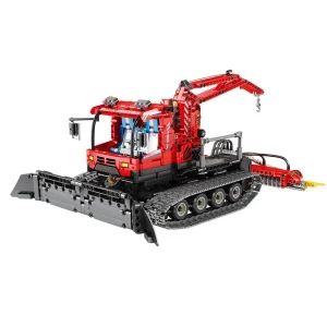 Reobrix Mechanical RC Tracked Snow Groomer (1100 Pieces)