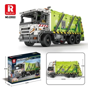 Reobrix Mechanical Compressed Garbage Truck (1468 Pieces)