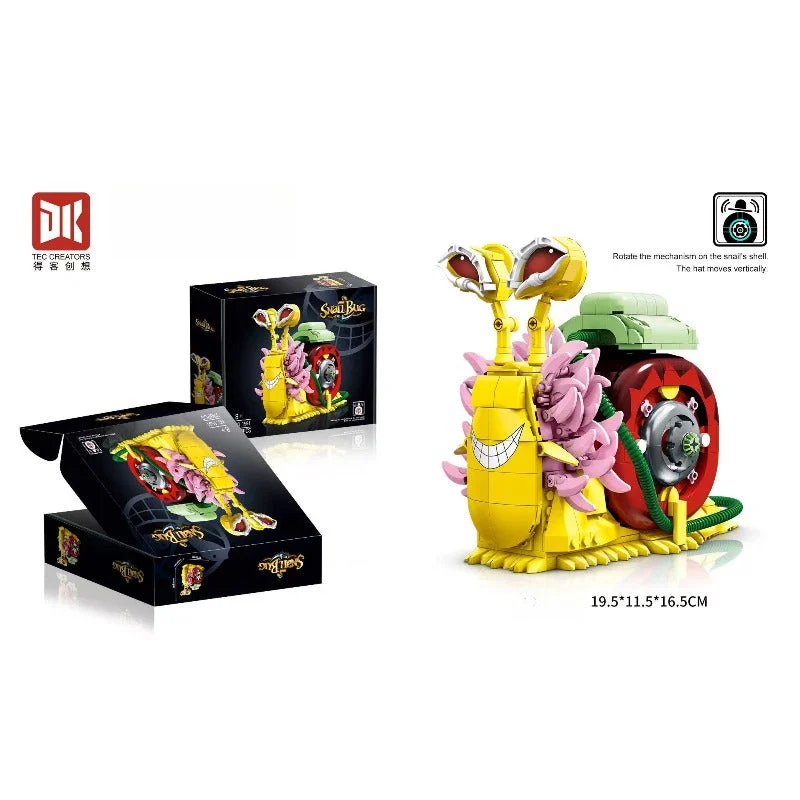DK One Piece Doflamingo Den Den Mushi Transponder Snail (738 Pieces)
