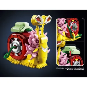 DK One Piece Doflamingo Den Den Mushi Transponder Snail (738 Pieces)